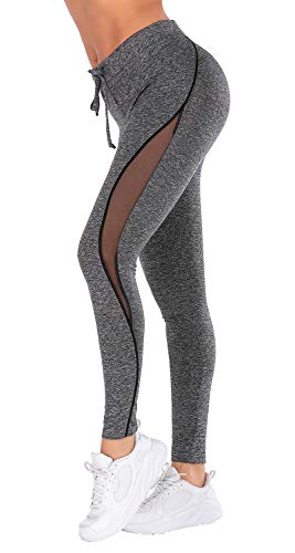 SamPing Women's Yoga Pants Workout Running Tummy Control 4 Way Stretch Leggings - //coolthings.us