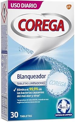Blanqueador 30 Tabletas Limpiad