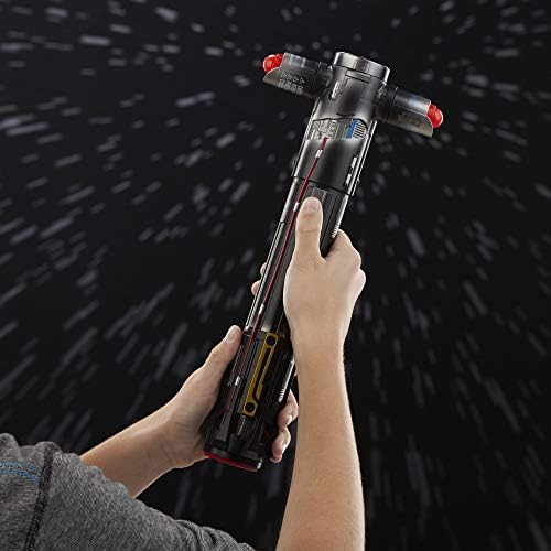 kylo ren spring action lightsaber