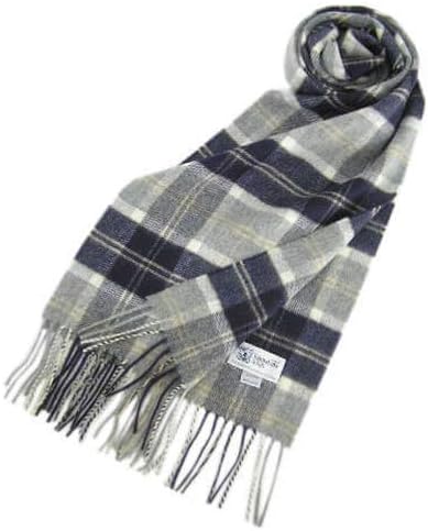Amazon Johnstons ユニセックス カシミア100 マフラー Wa Ku0499 Silver Bannockbane 19aw シルバーバンノックベーン 並行輸入品 マフラー 通販