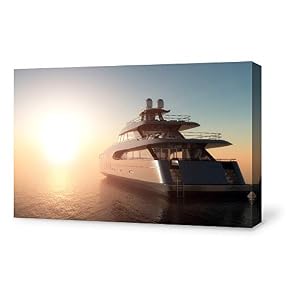 for Living Room Bedroom Home Artwork Paintings Sailboat...