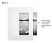 Golden State Art, 10 Pack Acid Free Photo Mats 11x14 for 8x10 Photos, Pre-gummed with Backing Boards, Cardboard Frame Mattes, Incudes Storage Bags (White)