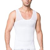 Tulucky Compression Shirt Hide Man Abdomen Slimming Body Shapewear Tops