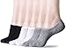 Womens No Show Socks with Antibacterial, Non Slip Flat Boat Line Low Cut Socks ( 6 Packs )