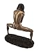 Veronese Design Bronzed Finish Nude Woman Spread Pose Statue Erotic Art