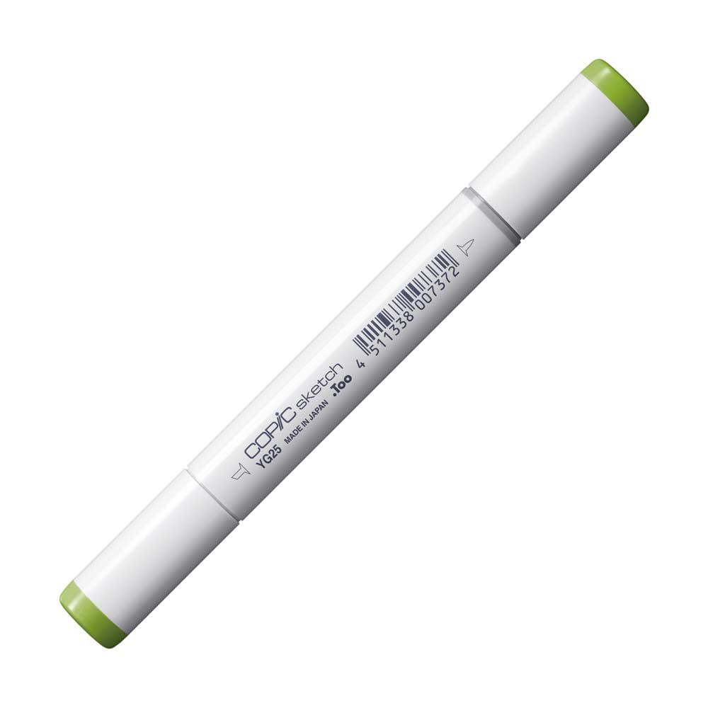 Copic Sketch Coloured Marker Pen - (YG-25) Celadon Green, For Art & Crafts, Colouring, Graphics, Highlighter, Design, Anime, Professional & Beginners, Art Supplies & Colouring Books — image 1