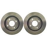 Prime Choice Auto Parts R41065PR Rear Brake Disc Rotor Pair