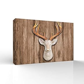 Deer Animal Horn Painting Wall Bedroom Living House