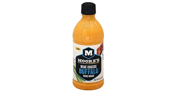 Amazon.com : Moore Sauce Buffalo Wing Blue, 16 oz : Grocery ...