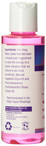 Heritage Store Body Oil, Rosewater and Glycerin, 4 Ounce