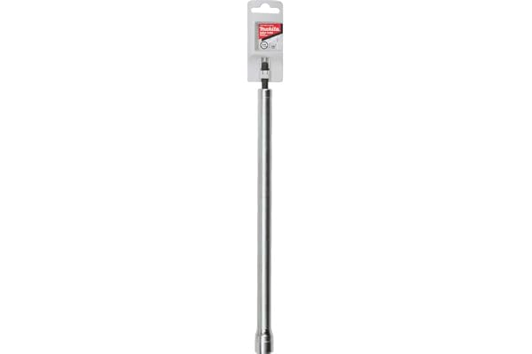 Makita Hollow Shaft Nut Driver Socket, 1/4" Hex Shank, Long Reach, 12-Point Design, Corrosion-Resistant Finish