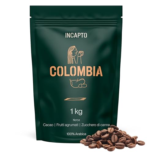 Caffè in Grani di Specialità 1kg | Origine Colombia | 100% Arabica | +80 punti SCA | Tostatura Naturale e Artigianale | Caffè Grani Naturale | Finca Huila, Cadifihuila