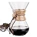 Phyismor Classic Pour Over Coffee Maker Carafe - 1100ml/37oz, Coffee Dripper Brewer Pot, with Borosilicate Glass, for Manual Home Made Drip Coffee