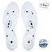 CHARMINER Acupressure Magnetic Massage Insoles, Foot Therapy Reflexology Pain Relief Washable and Cutable Shoe Insoles Suitable for Women and Man (1 Pair)