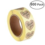 BESTOMZ Thank You Sticker A Roll of 1.5