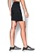Under Armour Women's The UA Fixture Short, Black/White, Medium