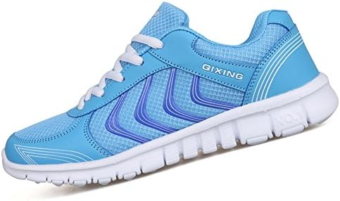 STAINLIZARD Women's Breathable Sneakers Sports Light Running Shoes Outdoor Walking Footwear Blue 6