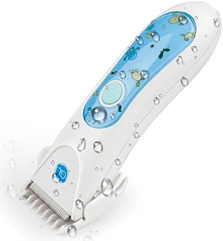 Electric Kids Hair Clipper, Gland 3 In 1 Waterproof Cordless Haircuts Hair Trimmer for Baby Children, Ultra Quiet &amp; USB Rechargeable, Professional Infant Haircutting Kit with Safe Ceramic Blade