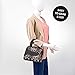 Fit & Fresh Insulated Lunch Bag, Downtown Black Helix Damask