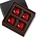KOHLER Original Recipe Chocolates Dark Chocolate Raspberry Hearts for Valentine’s Day, 4-Piece Boxthumb 4