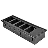 AutoEC Rocker Switch Panel Switch Holder Housing Kit - Black Plastic (PACK OF 6)