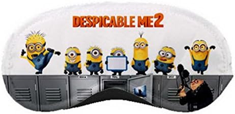 LZME098 MINIONS DESPICABLE ME Custom Sleeping Eye Mask