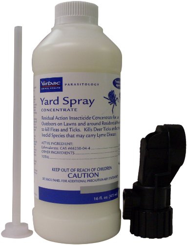 Virbac Concentrate Yard Spray for Fleas and Ticks