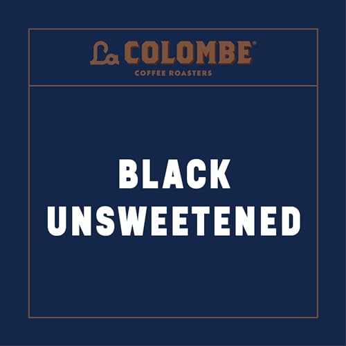 LA COLOMBE COFFEE, COLD BREW BLACK, UNSWEETENED, 11 FL OZ CANS (PACK OF 12), COFFEEHOUSE QUALITY, NATURAL SWEETNESS, SPECIALTY GRADE COFFEE BEANS, READY-TO-DRINK ON-THE-GO