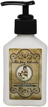 Lillie May Naturals Cranberry Pomegranate Goat Milk Lotion 4 oz