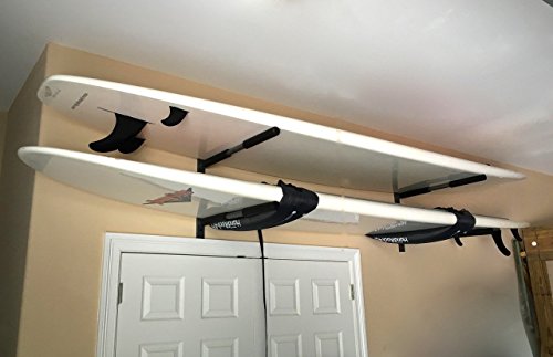 Double SUP Wall Rack | 2 Paddle Board Storage Mount | StoreYourBoard - Thumbnail 3