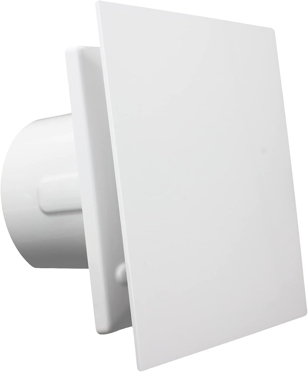 Fantronix Nazair 100mm Bathroom Extractor Fan Humidity Sensor Timer Wall