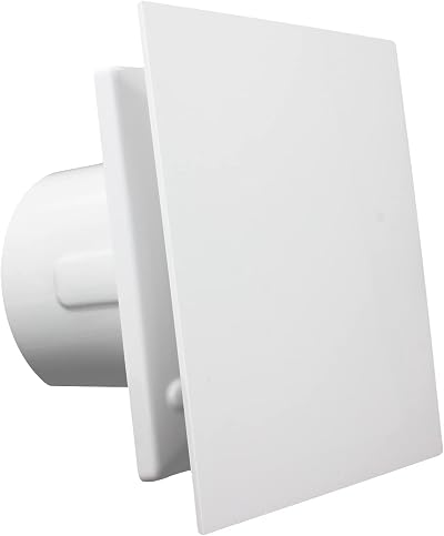 Fantronix Nazair 100mm Bathroom Extractor Fan Humidity Sensor Timer Wall