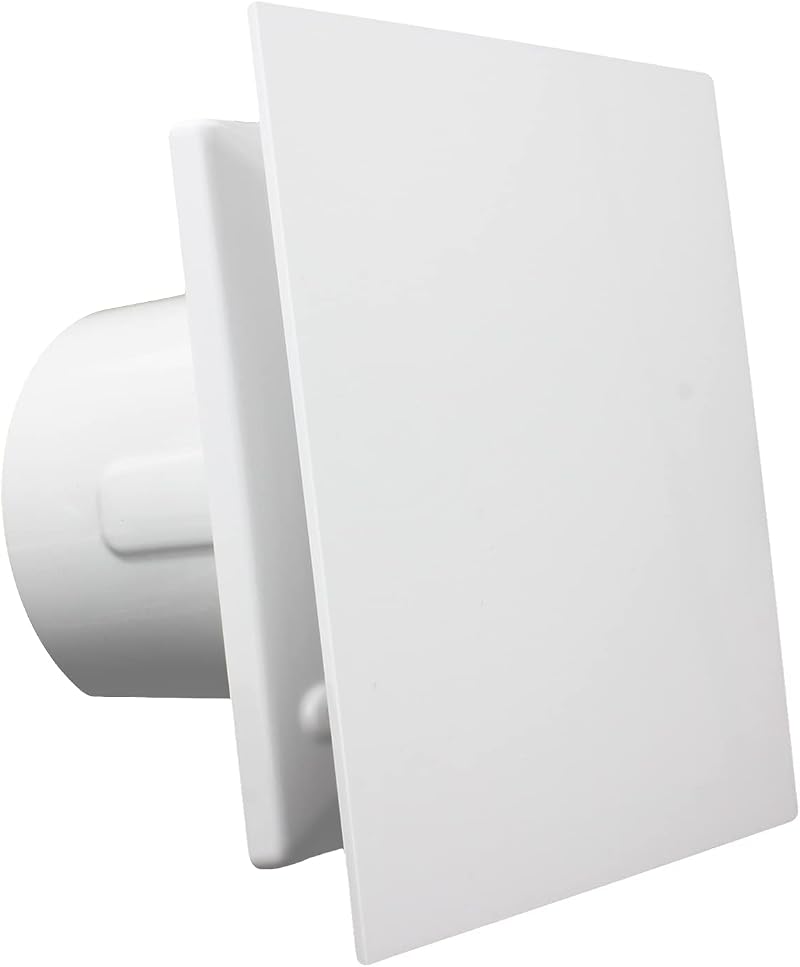 Fantronix Nazair 100mm Bathroom Extractor Fan Humidity Sensor Timer Wall