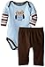 Hudson Baby Long Sleeve Bodysuit and Pant Set