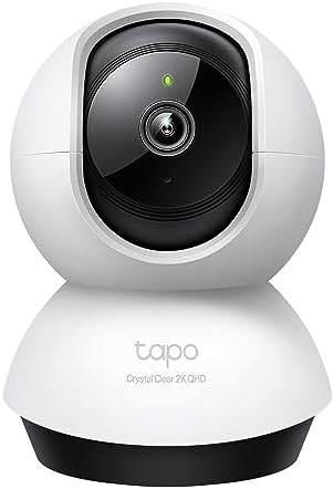 TP-Link C220 360°-WLAN-Überwachungskamera für den Innenbereich, 2K 4MP, IR Nachtsicht, Bewegungserkennung, Zwei-Wege-Audio, kompatibel mit Alexa und Google Assistant, für Babys/Haustiere