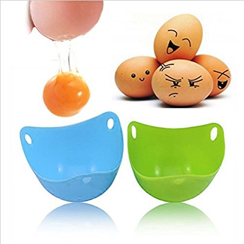Egg Poachers, Silicone Egg Poaching Cups,, For Microwave or Stovetop Egg Cooking, Kraft Box Packing, Pack of 4 6 Egg Poachers, Silicone Egg Poaching Cups,, For Microwave or Stovetop Egg Cooking, Kraft Box Packing, Pack of 4 - Image 7