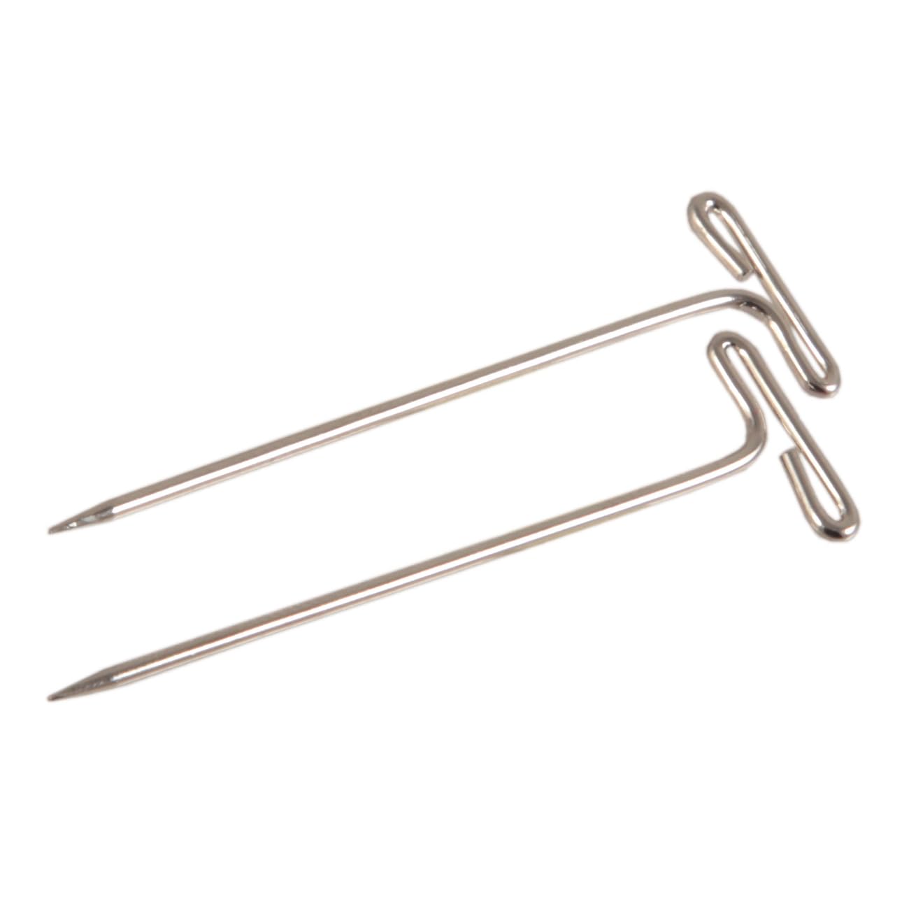KnitPro KP10873 T-Pins, Pack of 50, Silver, 150