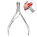 Professional Cuticle Nipper Dead Skin Remover Stainless Steel Nails Cuticle Cutter Manicure Pedicure Nail Art Care Beauty Tool BlueTop