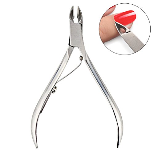Professional Cuticle Nipper Dead Skin Remover Stainless Steel Nails Cuticle Cutter Manicure Pedicure Nail Art Care Beauty Tool BlueTop