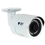 GW Security 5 Megapixel H.265/H.264 ONVIF Waterproof Bullet HD POE IP Security Camera, 5MP (2592X1920), Day/Night up to 100FT IR Distance