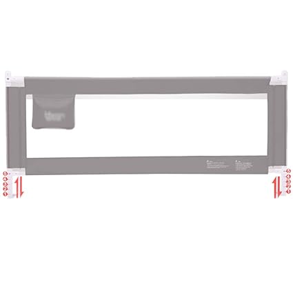 Zhao Baby Bett Zaun Kinderzimmer Bett Gehen Zu Bett Schutzgitter Fur Den Schutz Vor Sturzbewegungen 1 2 2 2 M Amazon De Sport Freizeit