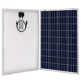 Richsolar 100 Watt Polycrystalline 100W 12V Solar Panel High Efficiency Poly Module RV Marine Boat Off Grid (1pc)