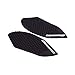 JFG RACING Black Tank Traction Pad Side Fuel Gas Knee Grip Decal Protector For BMW S1000RR 2010-2016