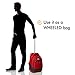 High Sierra Chaser Wheeled Laptop Backpack, Crimson/Mercury, 20 x 13.5 x 8-Inch
