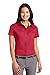 Port Authority L508 Ladies Short Sleeve Easy Care Shirt - Red/Light Stone - Medium