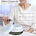 Diffusers for Essential Oils, Ultrasonic Cool Mist 600ml Essential Oil Diffuser for Large Room, Iron Metal Aromatherapy Diffuser