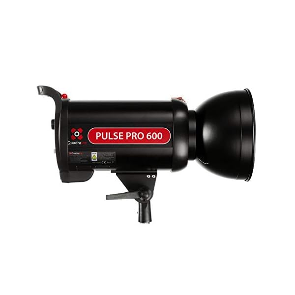 Quadralite Pulse Pro 600 Studioblitz, Monoblock HSS Leistung 600 WS * Blitzdauer: 1/5000-1/800s * Leitzahl 76 m * 5600… – Bild 7