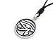 Vietguild Egyptian Eye of Ra Horus-1 Silver Pewter Charm Necklace Pendant Jewelry