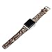 iiteeology Compatible with Apple Watch Band 38mm 40mm 42mm 44mm, Shiny Bling Glitter Leather Band for iWatch SE Series 6/5/4/3/2/1 Women Girls (Gold, 42mm)