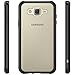 J7 Case, LK [Air Hybrid] Ultra Slim Shockproof [Crystal Clear] Back Protective Case + TPU Bumper Cover for Samsung Galaxy J7 (Black)